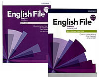 English File 4th edition Beginner комплект Students book+ Workbook