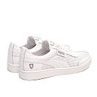 Чоловічі шкіряні шкіряні кеди Puma FERRARI літні з перфорацією стильні повсякденні літні кеди, фото 6