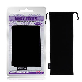 Чорний мішечок для секс-грашок Privacy Pocket | Puls69