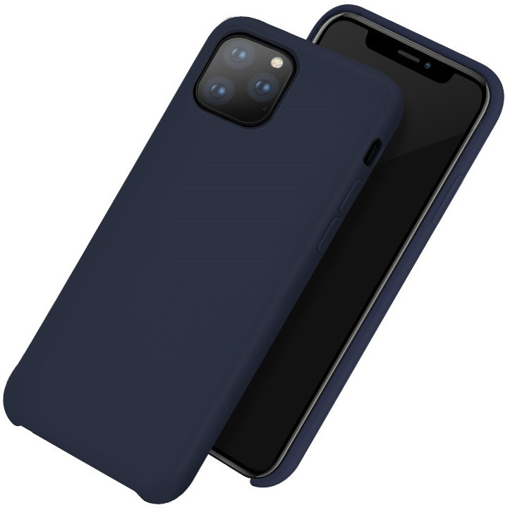Силіконовий Чохол на iPhone 11 Pro Max 6.5" HOCO Pure series Protective Синій