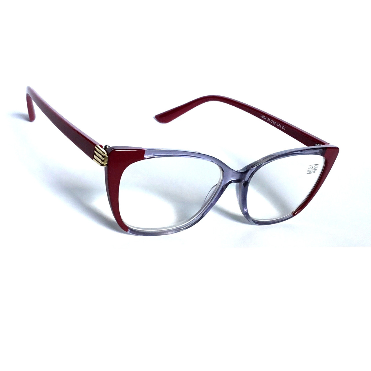 Коригуючі окуляри з білою лінзою 3004 с-1