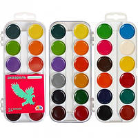 Акварель 24 кольор. "Захоплення" №200109 б/п,пластик/Гамма UA/(12)