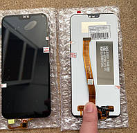 Дисплей (модуль) + тачскрин (сенсор) для Huawei P20 Lite | Nova 3e | ANE-L21 | ANE-LX1 (черный цвет)