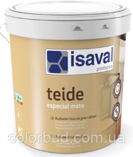 Фарба водоемульсійна матова вінілова тейде ISAVAL Teide 1 л