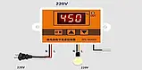 ZFX-W3003 Високотемпературний терморегулятор, термостат, реле 0... +450 °C, фото 3