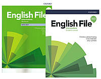 English File 4th edition Intermediate комплект Students book+ Workbook