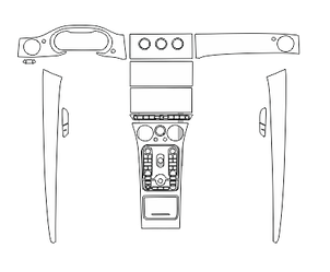 Комплект викрійок для салону BENTLEY CONTINENTAL GT 2020