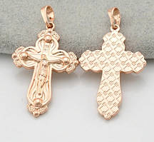 Хрестик Xuping 70397,розмір 34*18мм, позолота РО