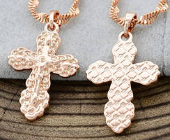 Хрестик Xuping 70829,розмір 30*17мм, позолота РО