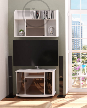 Тумба під ТВ Америка-Нью Америка в інтерєрі