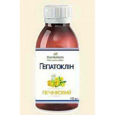 Гепатопротектор БАЖ Гепатоклін, гепатит, холецистит, панкреатит, жовчогінний, 100 мл, фото 1