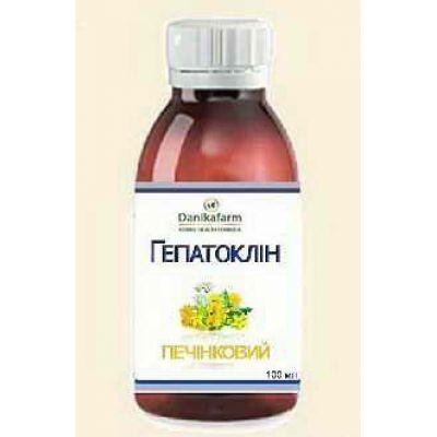 Гепатопротектор БАЖ Гепатоклін, гепатит, холецистит, панкреатит, жовчогінний, 100 мл