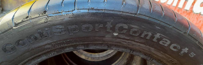 Шини б у 235/50/18 літо CONTINENTAL Conti Sport Contact 5, фото 6