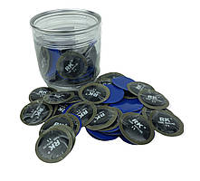 Латка самоклейна кругла Ф42 мм, 100 шт.