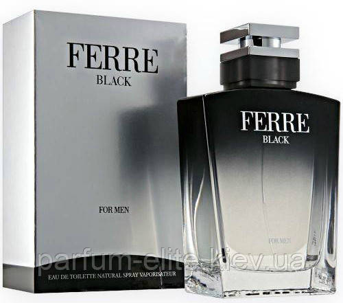 Чоловіча туалетна вода Gianfranco Ferre Black 50ml