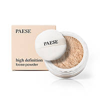 Рассыпчатая пудра Фотошоп мягкий фокус Loose Powder HD Paese 15g (01) light beige