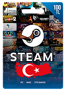 Steam Gift Card на сумму 100 TL (регион Турция)