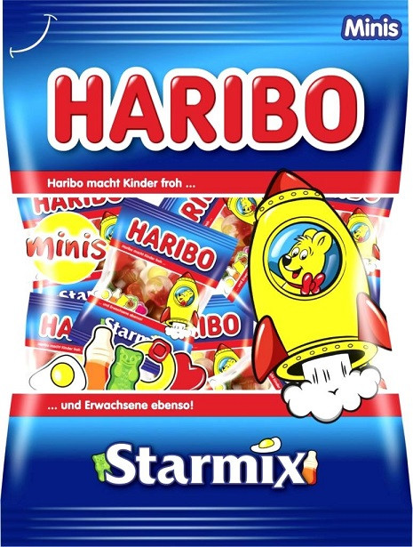 Желейні цукерки Haribo Starmix Minis Харібо Стармікс Мініс 250 г Німеччина, фото 1