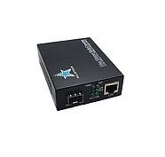 Медиаконвертер 10/100/1000BASE-T SFP Slot 1000Base-SX/LX Alistar, фото 2