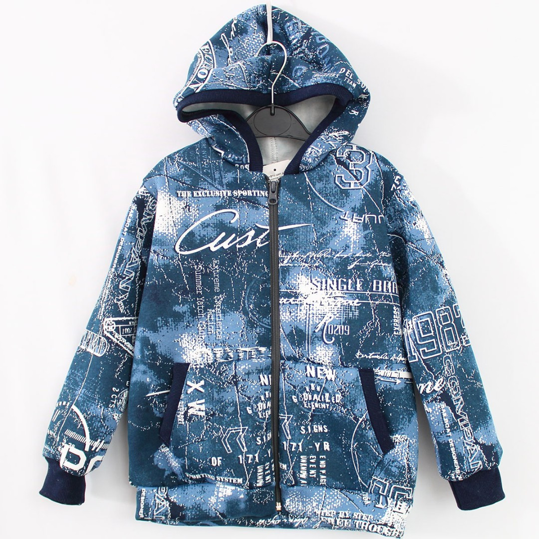 Кофта на замок, тринитка бавовну, фото 1