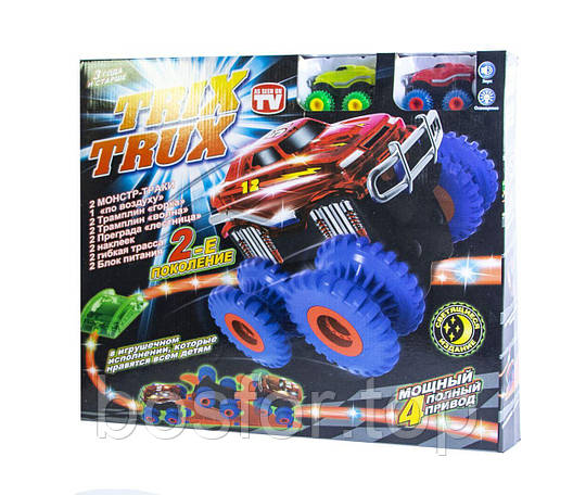 Монстер-Траки (Trix Trux) LED YG14 (світиться трек і 2 машинки) BF, фото 1
