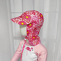 Дитяча сонцезахисна кепка бейсболка панамка для дівчинки