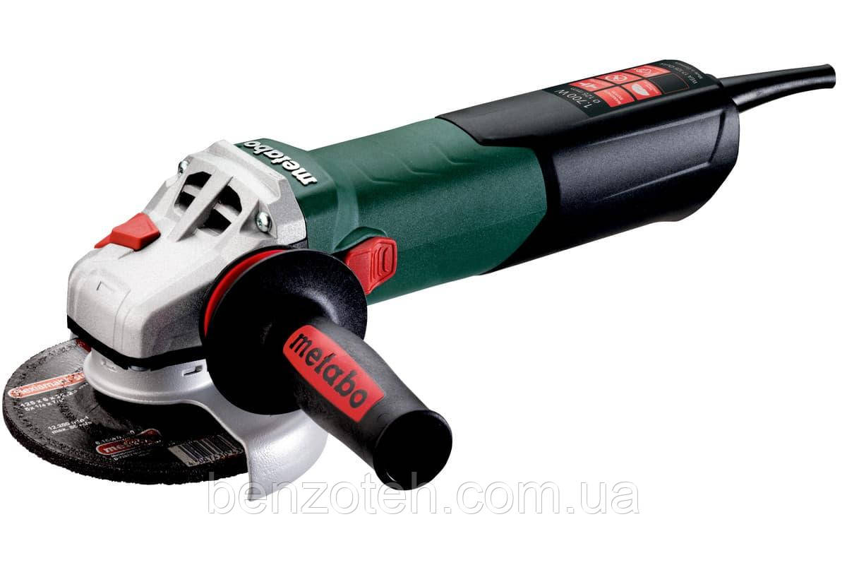 Кутова шліфувальна машина мала Metabo WEA 17-125 Quick