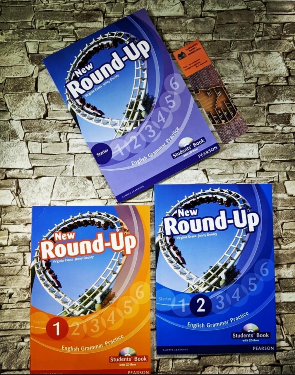 Набір книг New Round-Up: student's Book: Starter & Level 1,2 Граматика англійської мови Pearson