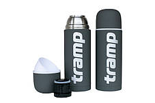 Термос TRAMP з покриттям Soft Touch 1 л Сірий, фото 3
