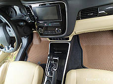 3D килимок EvaForma передній лівий на Mitsubishi Outlander 3 '12-23, 3D килимки EVA, фото 4