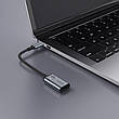 Адаптер Hoco HB21 Type-C - HDMI Сірий/ Чорний (HB21), фото 7