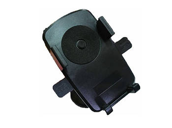 Автотримач для телефону InDrive IDH-93897 на присоску жорстка ніжка Black