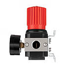 Регулятор тиску 1/2", 1-16 барів, 4000 л/хв, професійний INTERTOOL PT-1428, фото 3