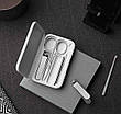 Набір для манікюру Xiaomi Mijia Splash-Proof Nail 5в1 Нержавіюча сталь (MJZJD002QW), фото 2