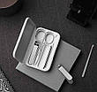 Набір для манікюру Xiaomi Mijia Splash-Proof Nail 5в1 Нержавіюча сталь (MJZJD002QW), фото 7