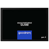 Накопитель SSD GOODRAM 2.5" 240GB CL100 GEN.3 SATAIII TLC (SSDPR-CL100-240-G3) для ПК (Gold_8473-33347)