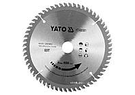 Диск пильный по дереву YATO 160 x 20 x 2.2 x 1.5 мм 60 зубцов R.P.M до 9500 1/мин