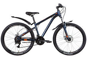 Велосипед ST 26" Discovery TREK AM DD з крилом Pl 2022 (синьо-чорний (м))