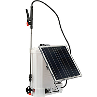 Оприскувач акумуляторний від сонячної батареї YATO, 12 В, 8 Агод, бак- 16л, продуктивность- 3.1 л/хв