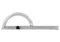 Угломер-транспортир с линейкой YATO 120 х 150 мм