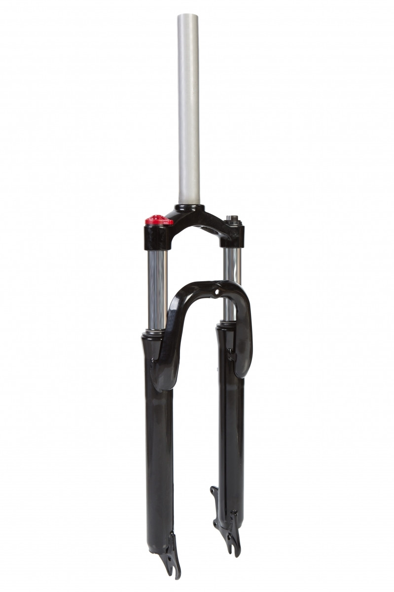 Виделка 27.5" ST 1-1/8" AM з лок. disc шток-260 мм хід-100mm FSD LJ644M (чорний), фото 1