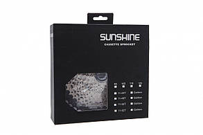 Касета 11-к 11-46T SUNSHINE CS-HR11-46 на алюм. павуки