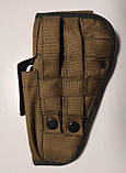 Кобура тактична для ПМ .пісочна під пістолет "Fort "тканина Cordoba кріплення система Molle, фото 7