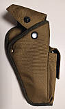 Кобура тактична для ПМ .пісочна під пістолет "Fort "тканина Cordoba кріплення система Molle, фото 5