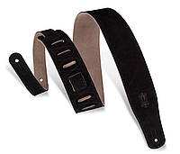 Гитарный ремень LEVY'S MS26-BLK CLASSICS SERIES SUEDE GUITAR STRAP (BLACK)