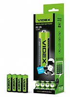 Батарейка VIDEX LR6 alkaline (АА), лужна, 1шт