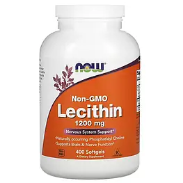 Lecithin 1200 мг Now Foods 400 капсул