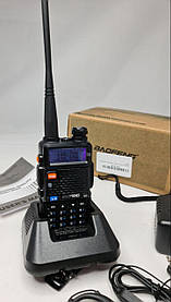 Рація Baofeng UV-5R-8W + гарнітура з кнопкою РТТ