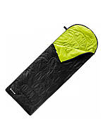 Спальный мешок Hi-Tec Mumio (SB014) 210x75 см Right Zip Черный с зеленым