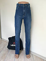 Джинси жіночі Lexus jeans Lexnew висока талія завищена посадка завужені прямі великі розміри jeans